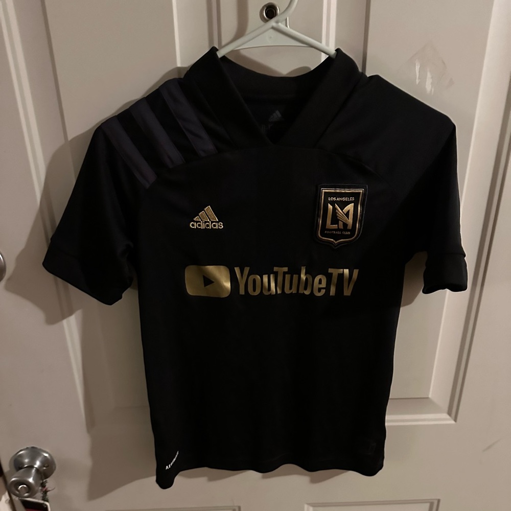 LAFC youth 2020 soccer home jersey
